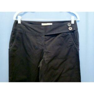 Marisa Fit Pant Navy Blue 6 x 34 Tall Cotton Victoria's Secret London Jean NEW